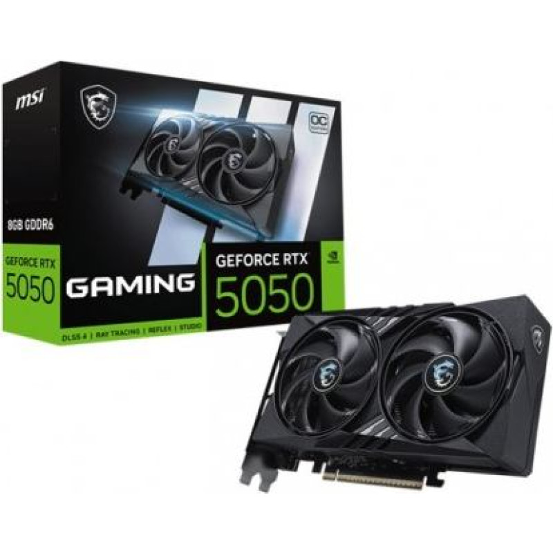 MSI Graphic card RTX 5050 8G GAMING OC GDDR6 128BIT DP/HDMI
