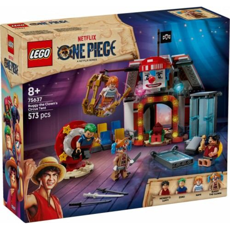 Lego Bricks One Piece 75637 Buggy klaunu cirka telts