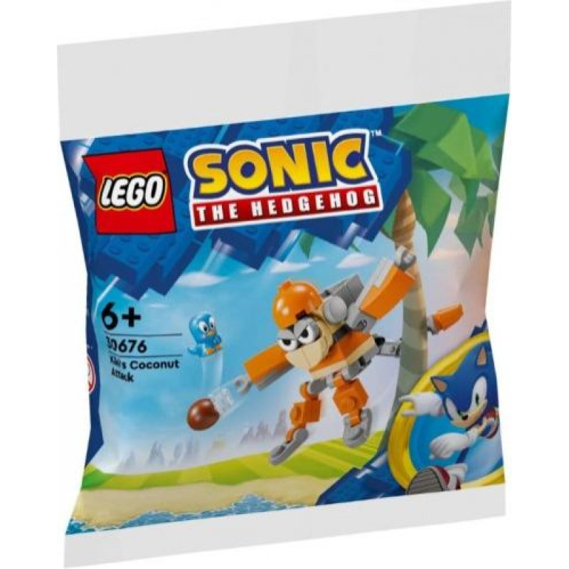 Lego Klocki Sonic 30676 Kiki i kokosowy atak