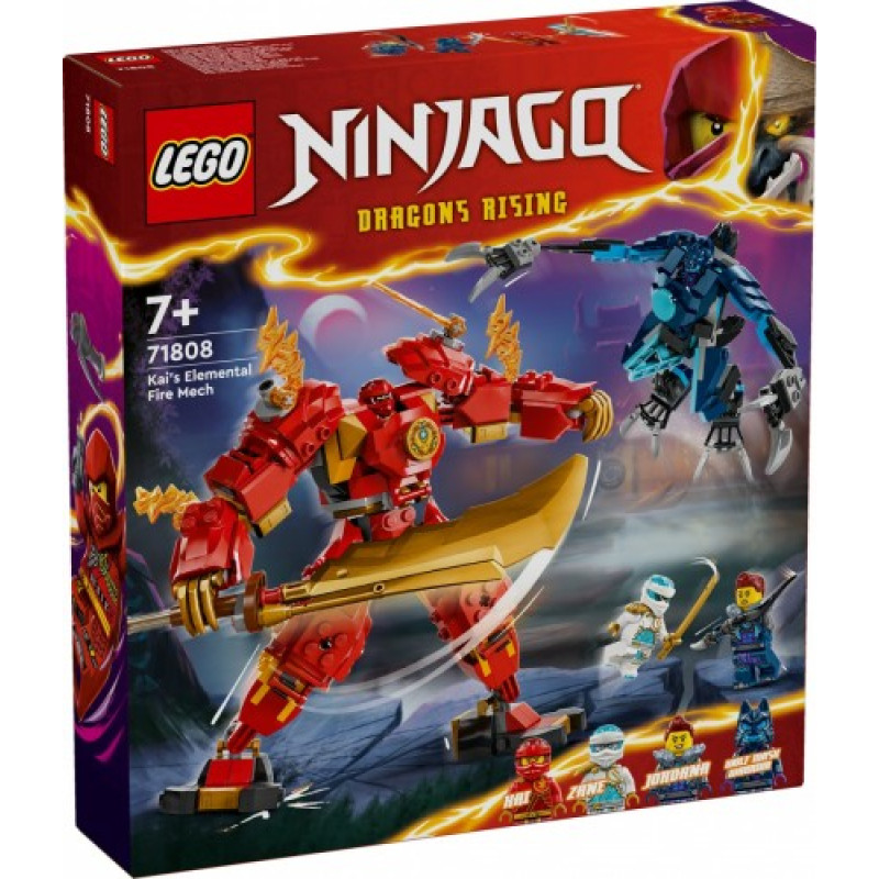 Lego Ninjago 71808 Kais Elemental Fire Mech