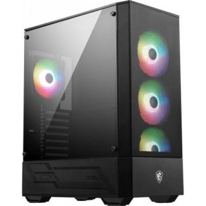 MSI PC case MAG FORGE 112R ARGB fan, tempered glass, 2xUSB