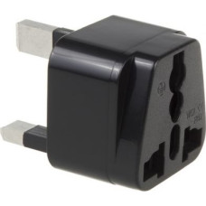 Maclean Adapter EU socket for UK MCE154 plug black