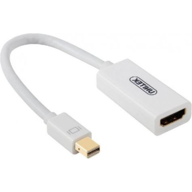 Unitek ADAPTER MINI DISPLAYPORT TO HDMI 4K; Y-6331