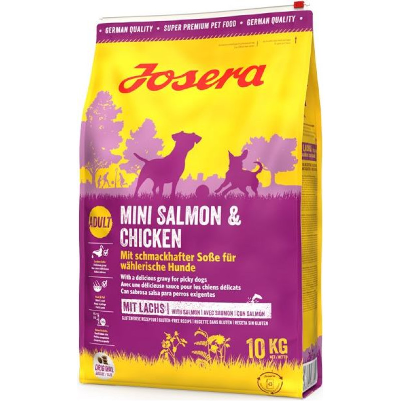 Josera Mini Salmon & Chicken - dry dog food - 10kg