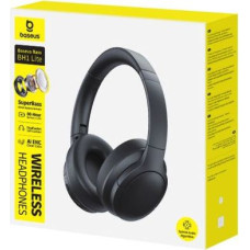 Baseus Earphone Bluetooth BH1 Lite Wireless Headphones, BT 6.0, Black (A0203C00)
