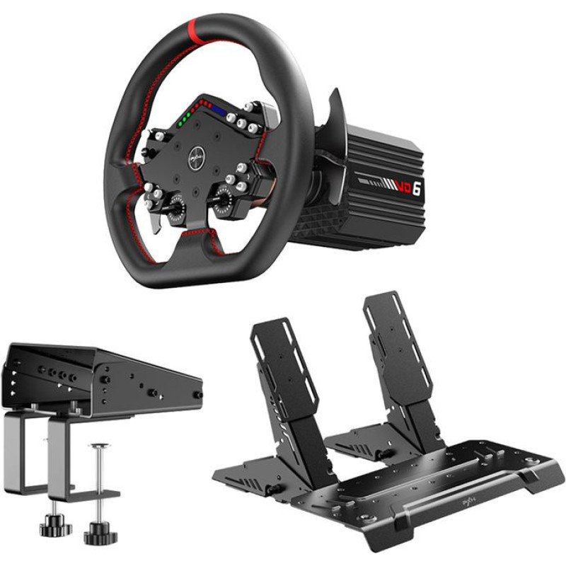 PXN VD6 DBT kit - VD6 base + WDS R2 handlebars + PD HM brake/gas pedals + Z9 clamp