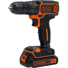 Black+Decker Black & Decker BDCDC18KB-QW drill Keyless Black, Orange