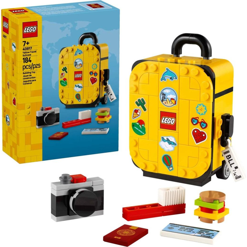 Lego 40817 Yellow Travel Suitcase
