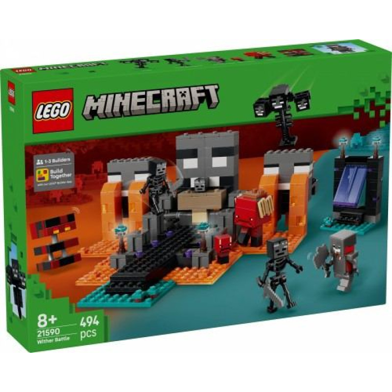 Lego Blocks Minecraft 21590 Wither Battle