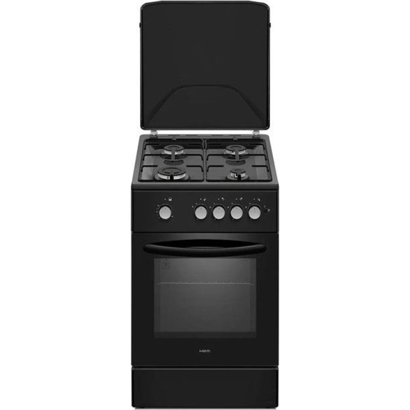 MPM MPM-56-KGF-21/B Gas cooker Black