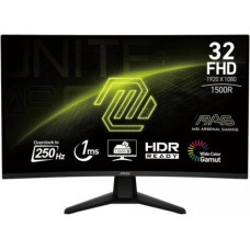 MSI Monitor 31.5 inches MAG 32C6X LED/FHD/Curved/250Hz/black