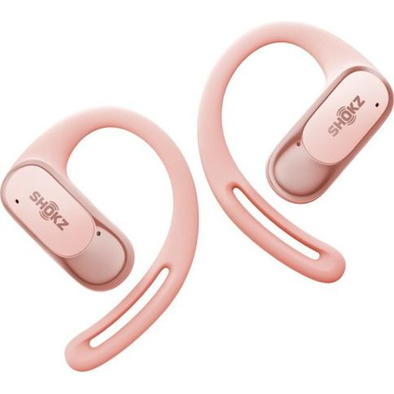 Shokz OpenFit Air Headset Wireless Ear-hook Calls/Music/Sport/Everyday Bluetooth Rose