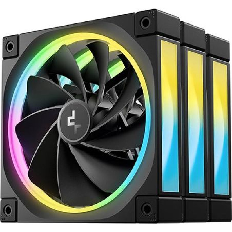 Deepcool FL12R-3 IN 1 Computer case Fan 12 cm Black 3 pc(s)