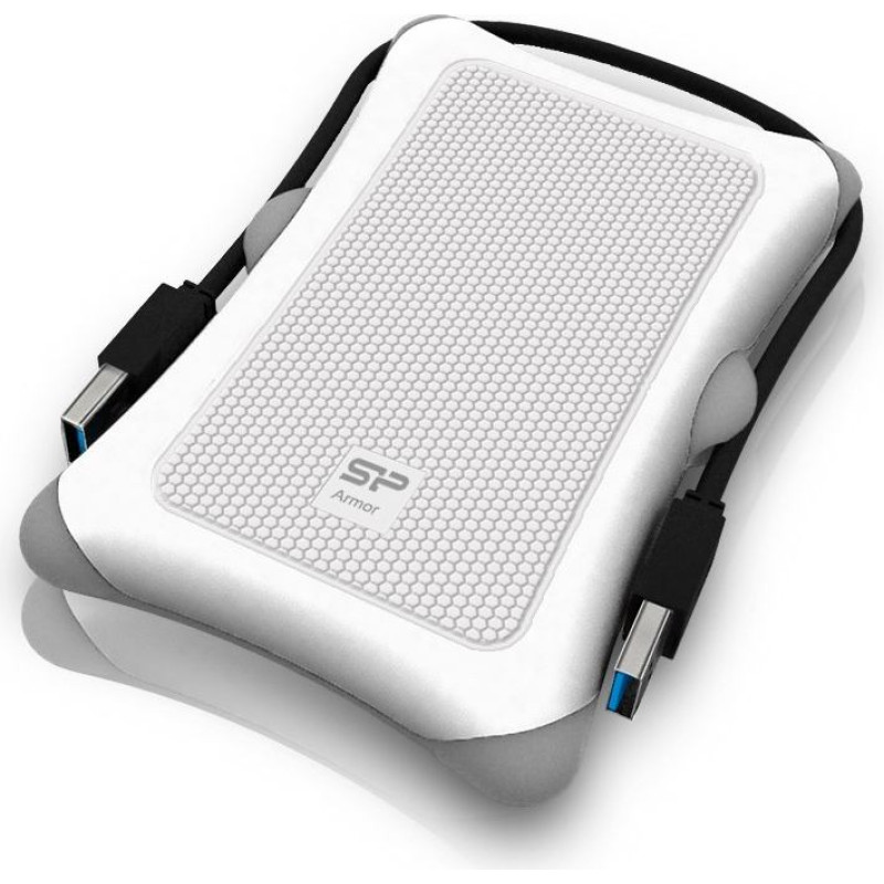 Silicon Power Armor A30 external hard drive 1 TB White