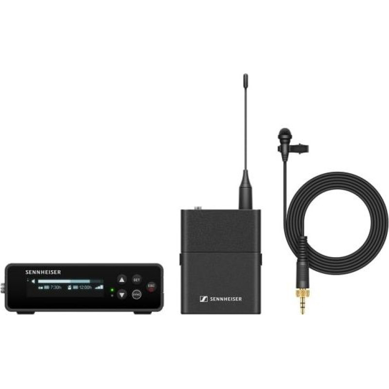 Sennheiser EW-DP ME 2 SET (R4-9) - camera set with miniature transmitter with ME 2 microphone (omnidirectional), 552-608 MHz