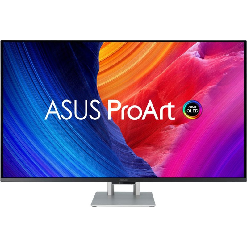 Asus ProArt OLED PA32UCDM computer monitor 80 cm (31.5") 3840 x 2160 pixels 4K Ultra HD QD-OLED Silver