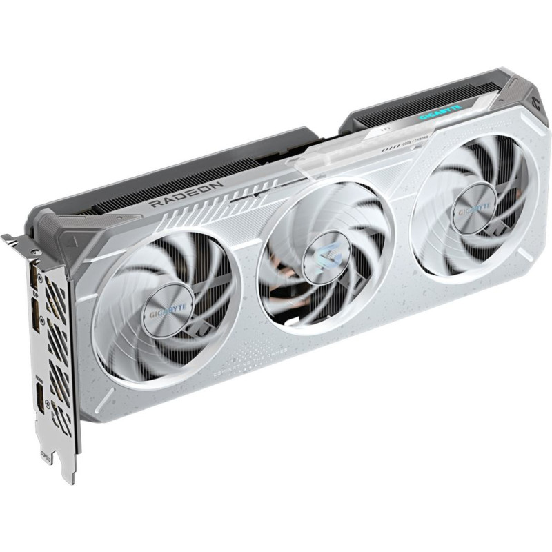 Gigabyte GAMING Radeon RX 9060 XT OC ICE 16G Graphics Card - 16GB GDDR6, 256bit, PCI-E 5.0, 3320 MHz Core Clock, 2 x DisplayPort, 1 x HDMI, GV-R906XGAMINGOCICE-16GD