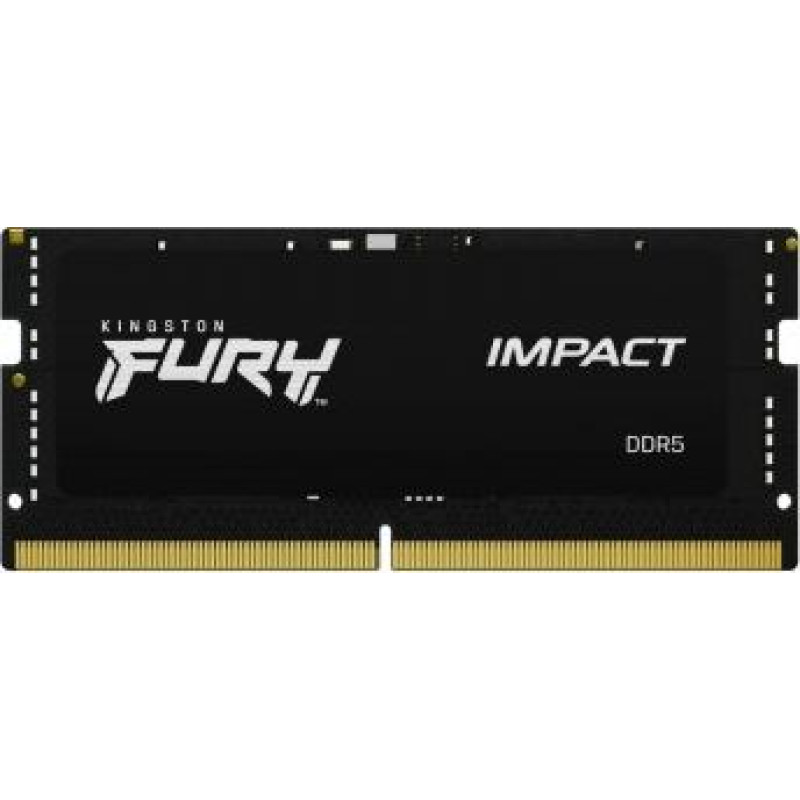 Kingston Memory DDR5 SODIMM Fury Impact 16GB(1*16GB)/6400 CL38