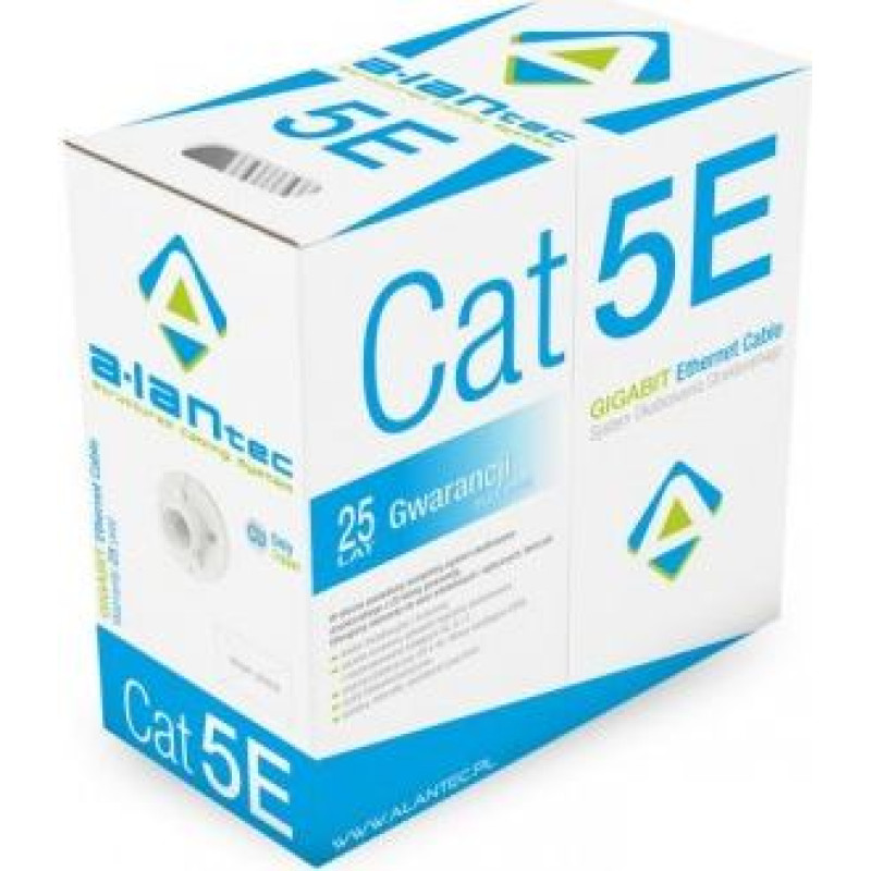 Alantec A-LAN KIU5PVC305 networking cable Grey 305 m Cat5e U/UTP (UTP)