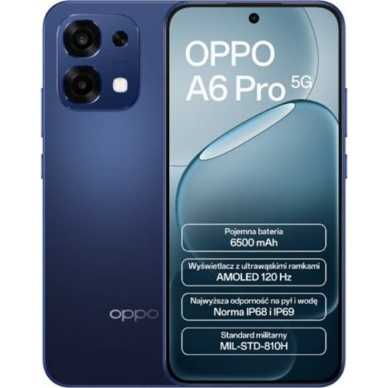 Oppo A6 Pro 5G 8/256GB Stellar Black CPH2781
