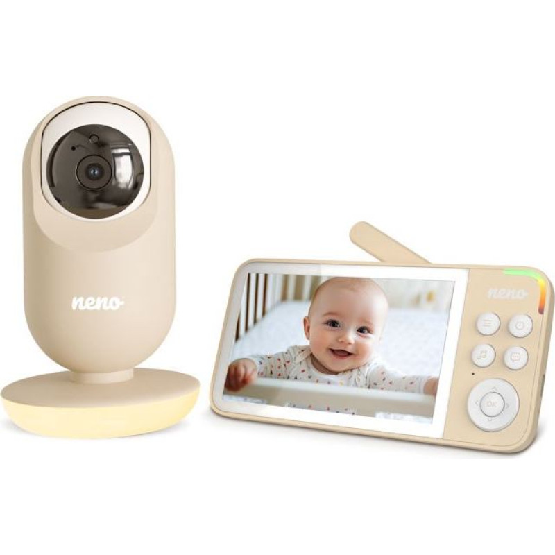 Neno VEDO CREAM ELECTRONIC BABY NANNY WITH WIRELESS RECEIVER