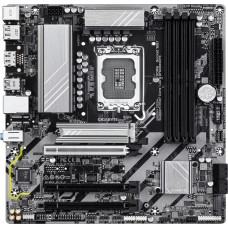 Gigabyte B860M DS3H Motherboard - Intel Core Ultra Series CPUs, 5+1+2+1 Phases VRM, up to 9066MHz DDR5, 1xPCIe 5.0 + 1xPCIe 4.0 M.2, 2.5GbE LAN, USB 3.2 Gen 2