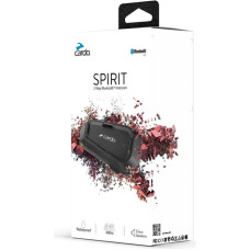 Cardo Spirit motorcycle intercom 2 channels 400 m Black