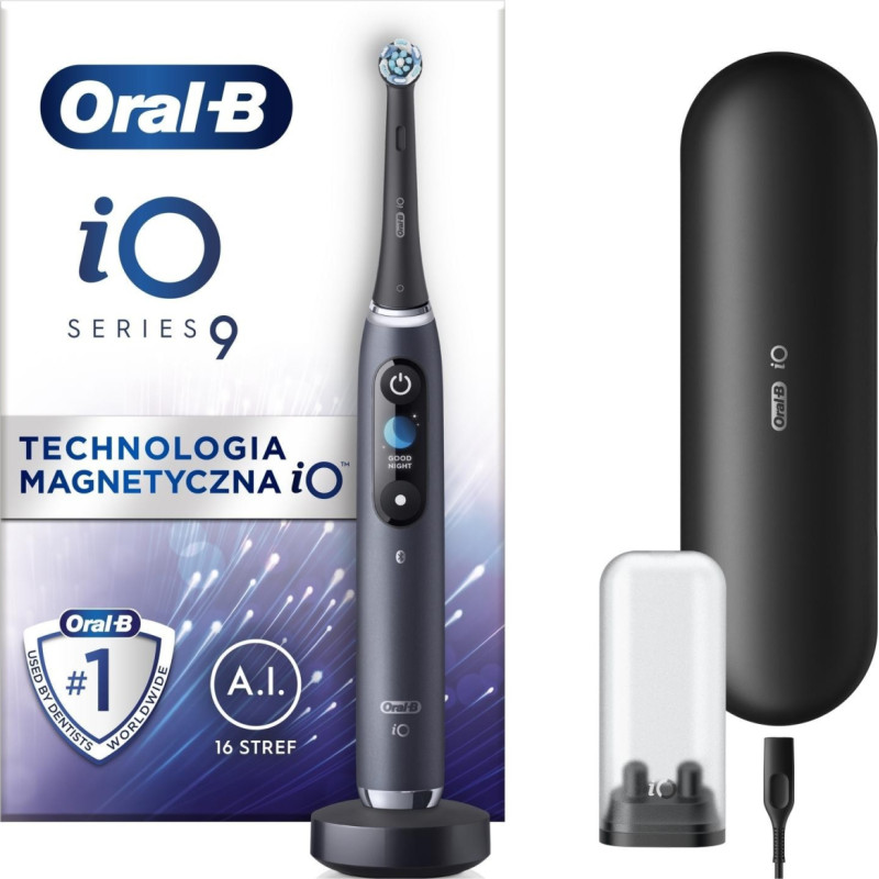 Oral-B Zobu birste iO9 Black Onyx