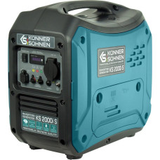 K&ouml;nner & S&ouml;hnen Ks Invertora tipa benzīna ģenerators KONNER & SOHNEN KS 2000i S, 230 V, 1800 W.