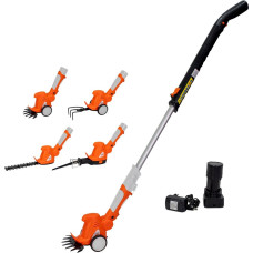 Ruris Akumulatora darbināmās &scaron;ķēres zāles kop&scaron;anai F455