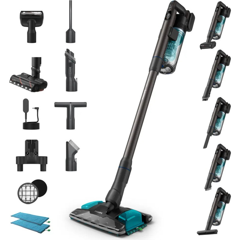 Philips Bezvadu putekļsūcējs Aqua 8000, XC8157/01