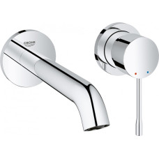 Grohe Essence 2 daļīgs jaucējkrāns izlietnei, paredzēts montāžai uz sienas, 19408001.