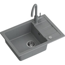 Quadron Virtuve ar mikseri GO SMART, TQ6244GSSZ, pelēks