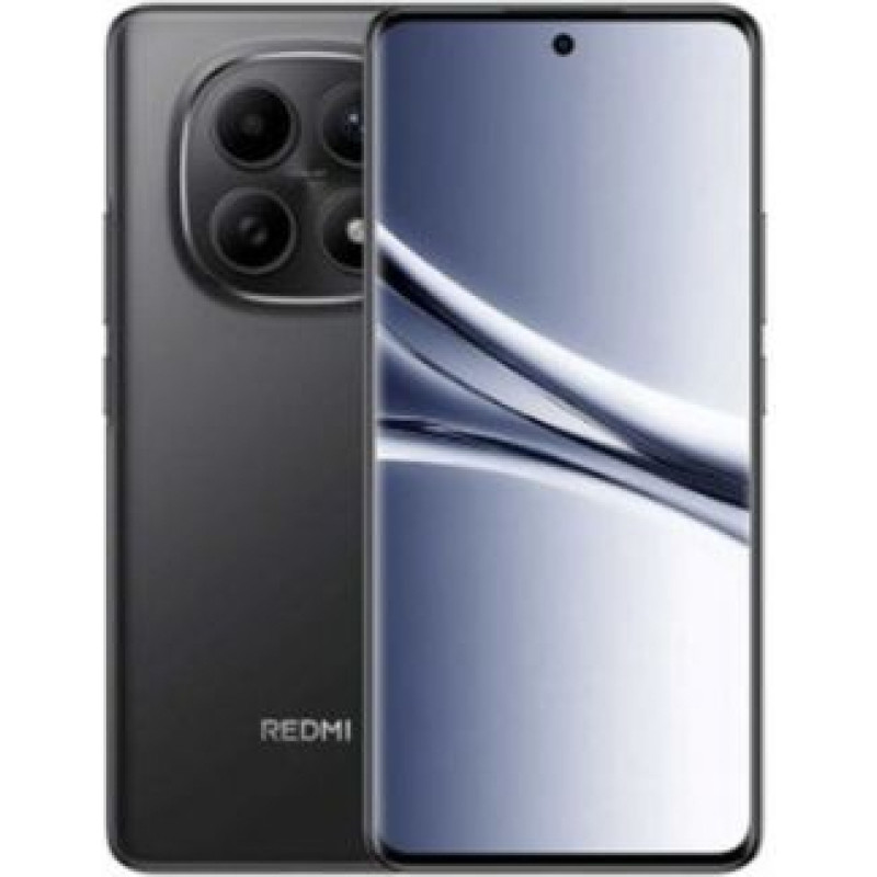 Xiaomi Redmi note 15 4G NFC 8GB RAM 256GB ar lādētāju pusnakts melns EU MZB0M89EU