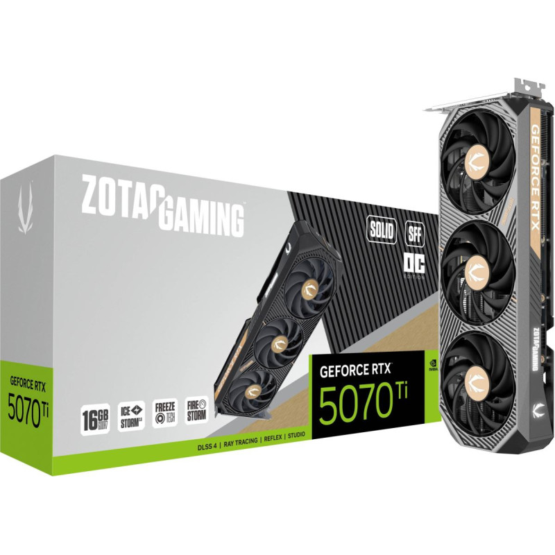 Zotac GeForce RTX 5070 Ti SOLID SFF 16GB OC DLSS 4