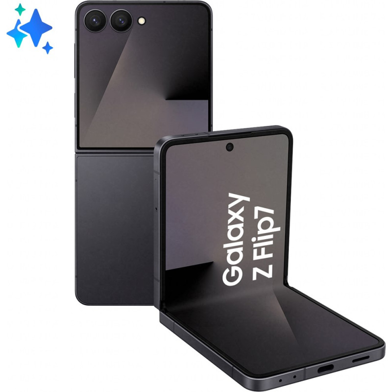 Samsung Galaxy Z Flip7 17.3 cm (6.8") 5G 12 GB 256 GB 4300 mAh Black