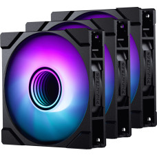 Phanteks M25 Gen2 PWM D-RGB Fan, 3-Pack, 120mm, Black