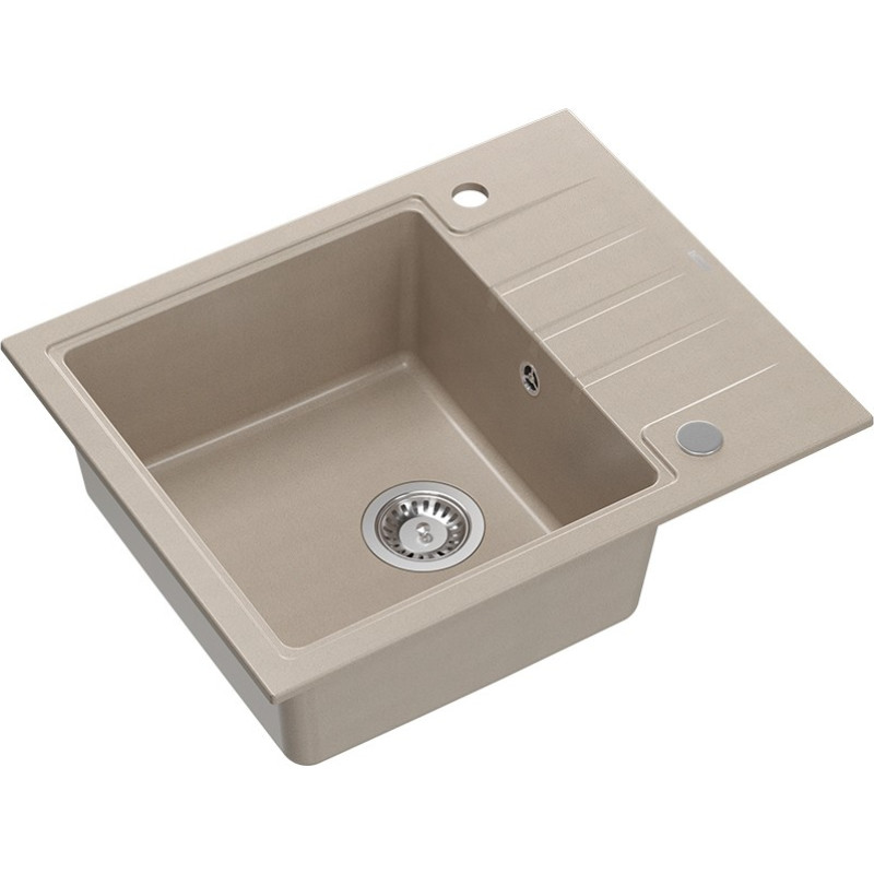 Quadron Virtuvinė plautuvė Quadron PETER 116 HCQP6250BEZP, pearl beige