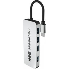 Green Cell HUB USB-C Basic USB-C do 4x USB-A 3.0