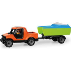 Lena Set Truckies Pickup with Boaties trailer