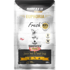 Biofeed EUPHORIA Fresh Junior Monoprotein Turkey XS/S - dry dog food - 500g