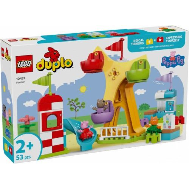 Lego Klocki DUPLO Peppa Pig 10453 Wesołe miasteczko