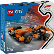 Lego City 60442 F1 vadītājs ar McLaren sacīkšu auto