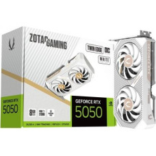Zotac Graphics card GeForce RTX 5050 TWIN EDGE OC 8GB GDDR6 128bit 3DP/HDMI white