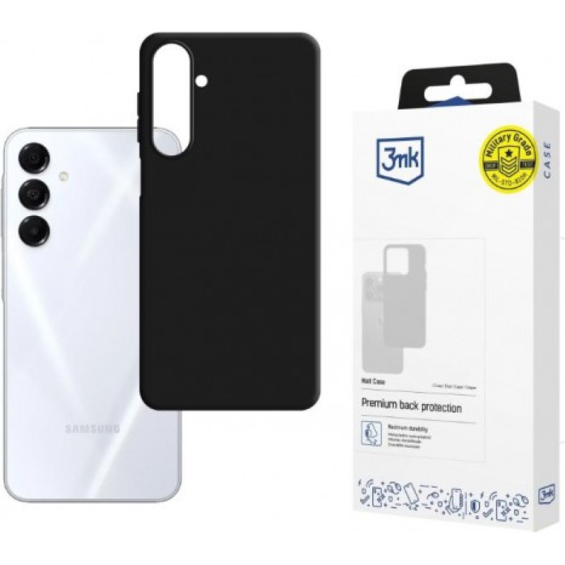 3MK Matt Case Samsung A17 5G black