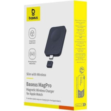 Baseus Wireless Inductive Charger MagPro Series for Apple Watch, 2.5W, Black EU (P10264106123-00)