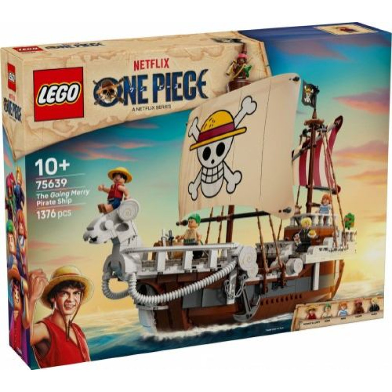 Lego Bricks One Piece 75639 Jautrais pirātu kuģis