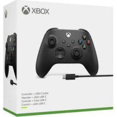Microsoft XBOX Series X/S Wireless Controller Gamepad with Type-C cable (2.7m) Black EU