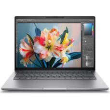 Hewlett-Packard HP ZBook 8 G1i Intel Core Ultra 7 255H Mobile workstation 35.6 cm (14") WUXGA 16 GB DDR5-SDRAM 512 GB SSD NVIDIA RTX 500 Ada Wi-Fi 7 (802.11be) Windows 11 Pro AI Workstation, AI PC Silver