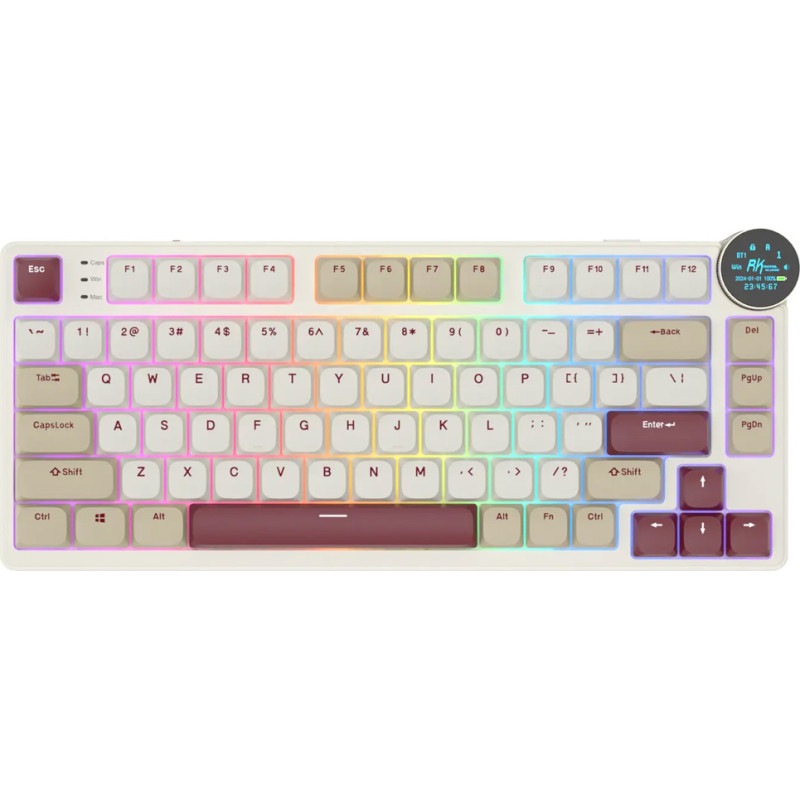 Royal Kludge N80 Rosy Clouds, Brown Switch, US